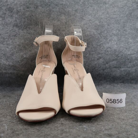 Chinese Laundry Shoes Womens 10 Pump Sandal Ankle Strap Cut Out Open Toe Formal - Picture 3 of 14